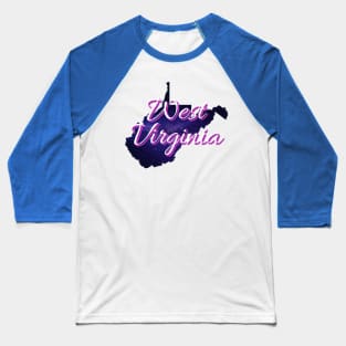 Galactic States - West Virginia Baseball T-Shirt